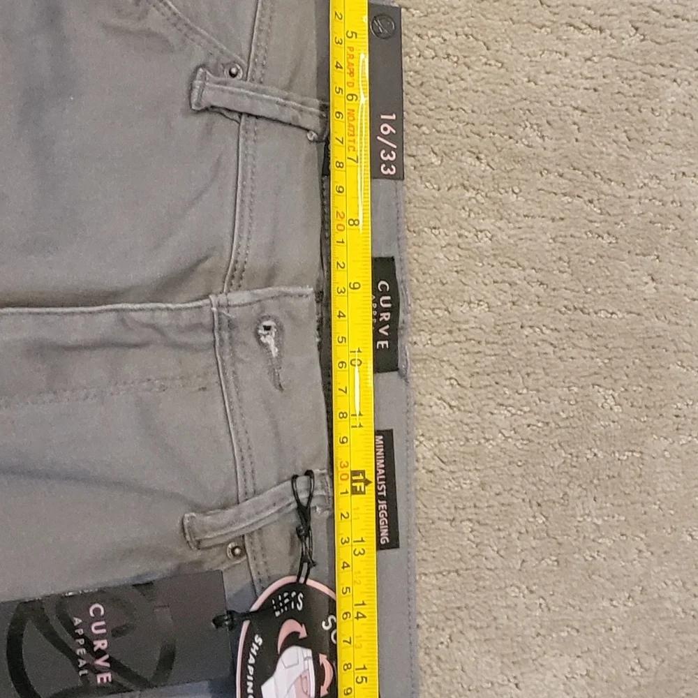 Chic Gray Pants/Jeggings - Picture 5 of 10